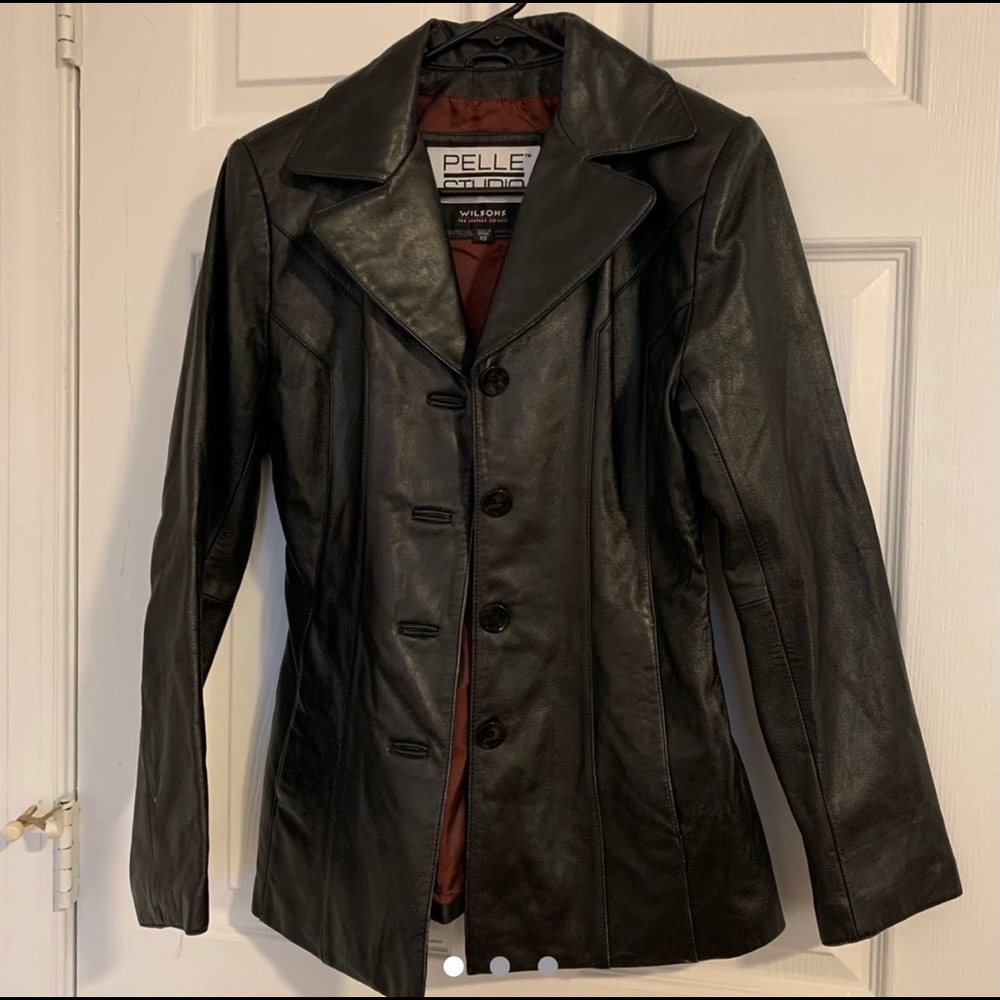 Wilson’s Genuine Leather Black Jacket